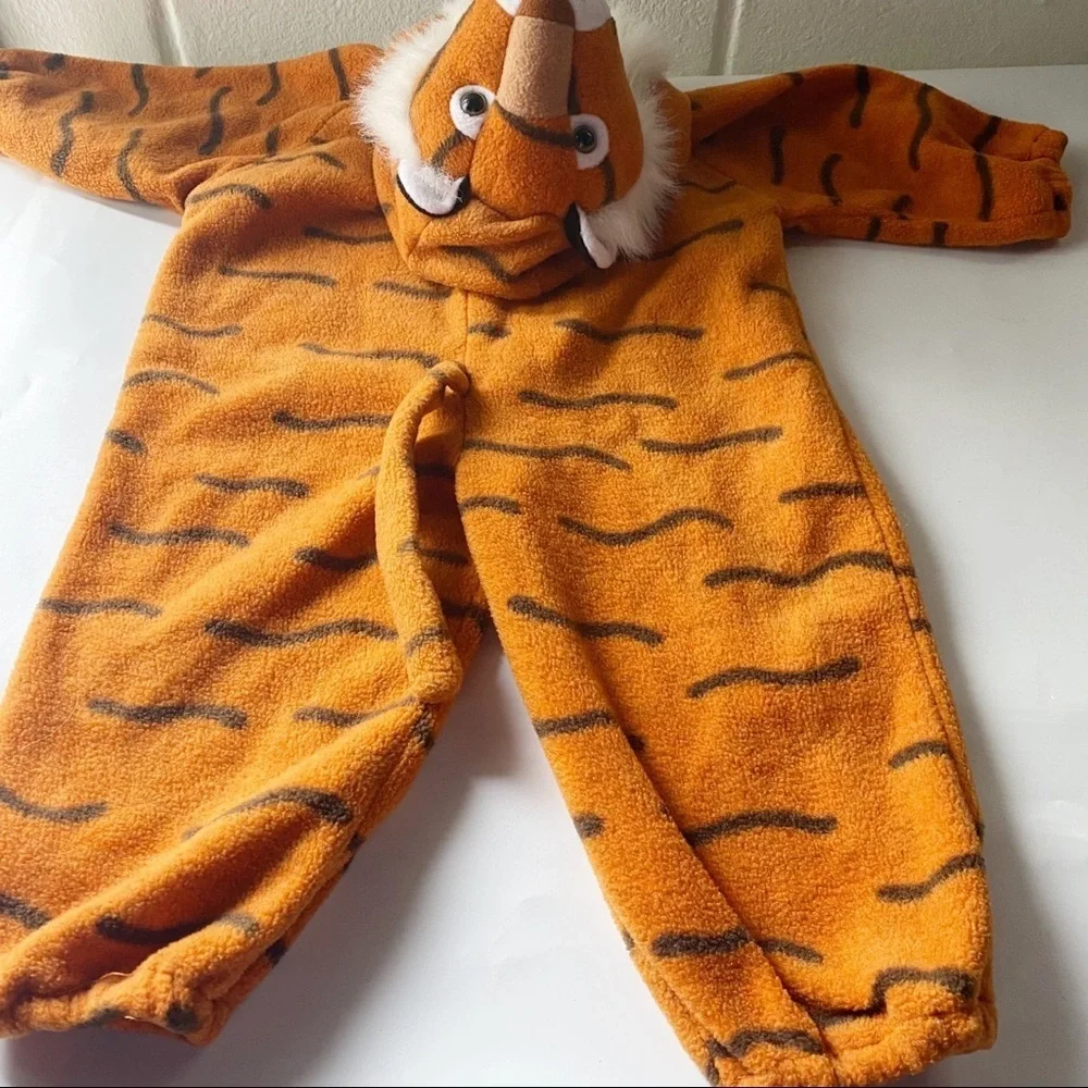 Tiger one piece Halloween costume 12/mo
